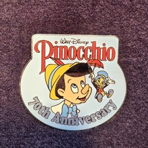 Disney's Pinocchio 70th Anniversary Collectible Pin